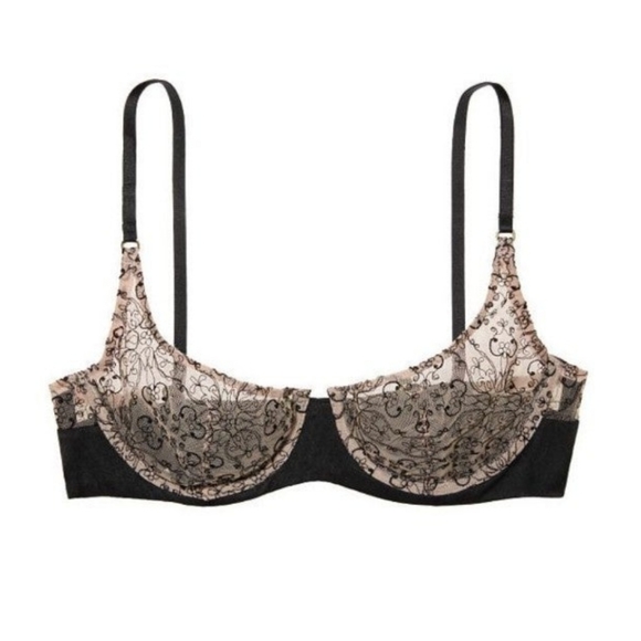 🍒NWT🍒 VS VERY SEXY UNLINED EMBROIDERED BRA - Picture 3 of 3